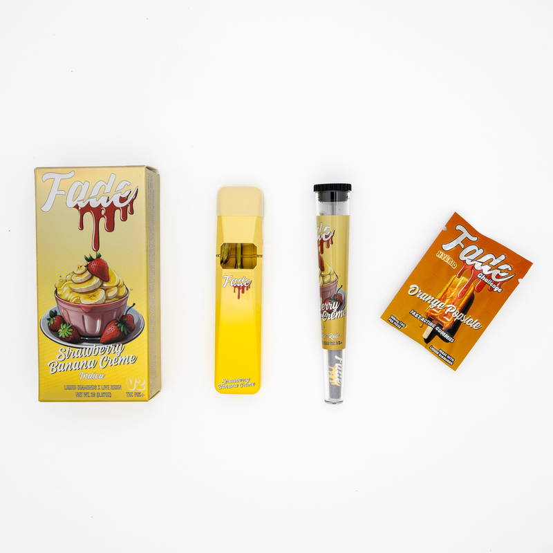 Fade Strawberry Banana Cream - Image 2